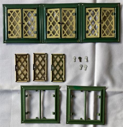 Vintage Romside Metal Dolls House Windows Spares Repairs 